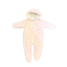 100% Polyester PV Fabric Carved Baby Romper